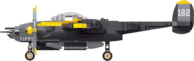 Apostrophe Games P-38 Lightning Aircraft Building Block Set - 937 Pieces - Air Force Fighter Plane Building Toy Set - Building Block Toy for Children from 10 Years and Adults - Compatible with - Image 5