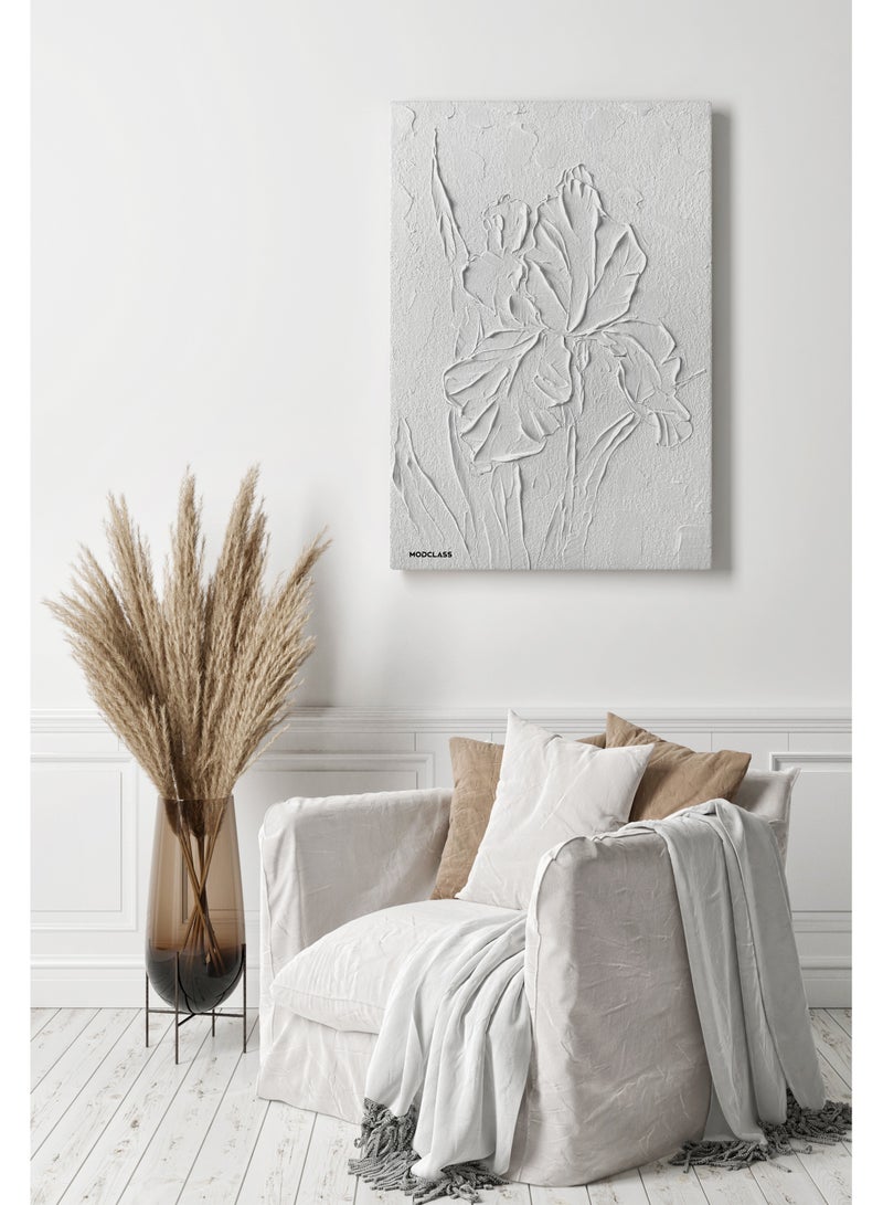 MODCLASS Wall art printed canvas frame rose design  - Image 1