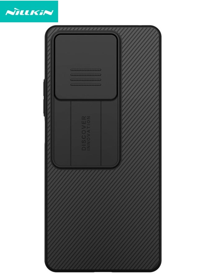 Nillkin Redmi Note 13 Case(Not 4G), Slide Camera Case Design, 360° Full Body Coverage Shockproof Phone Back Cover,  Anti-Fall Anti-Scratch Anti-fingerprint Protective Case for Redmi Note 13 5G, Black  - Image 1