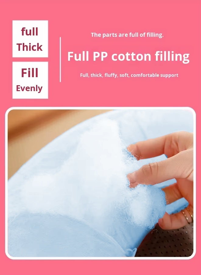 Aissiora Baby Sitting Chair, Baby Sofa, Baby Support Seat, Learning Sitting Chair, Soft Plush Floor Sofa for Baby， Suitable for Boys and Girls - Image 3