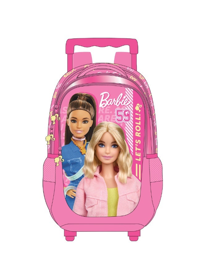 Barbie Barbie Trolley Bag 16 inch FKST-32044