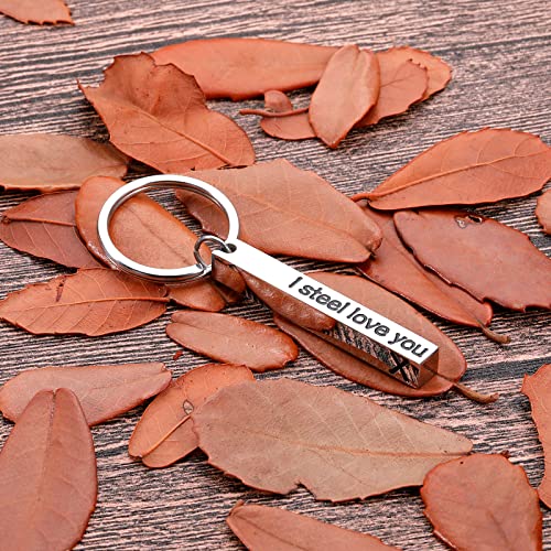 Fleure Esme Valentines Gifts for Him 11 Year Anniversary Keychain Gifts for Boyfriend Husband Her from Wife Girlfriend Christmas Stocking Stuffers Birthday Gifts for Couple Men 11 Anniversary Wedding Love Gifts - Image 5