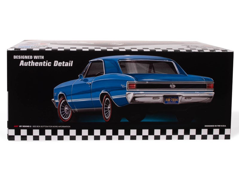 Amt 1967 Chevrolet Chevelle Ss396 1:25 Scale Model Kit - Image 3