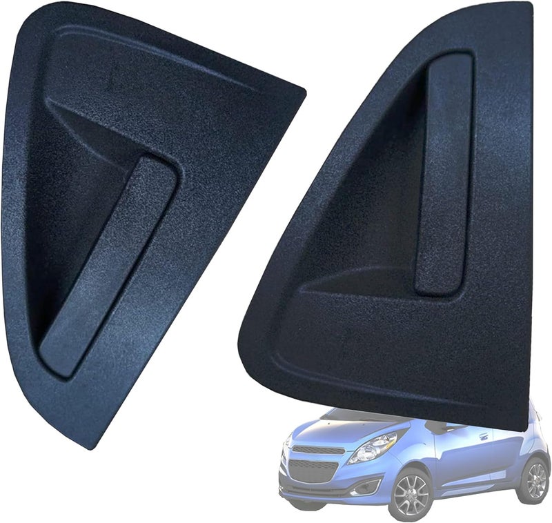 BENERAY 2PCS Black Exterior Door Handle Set for Chevrolet Spark - Image 1