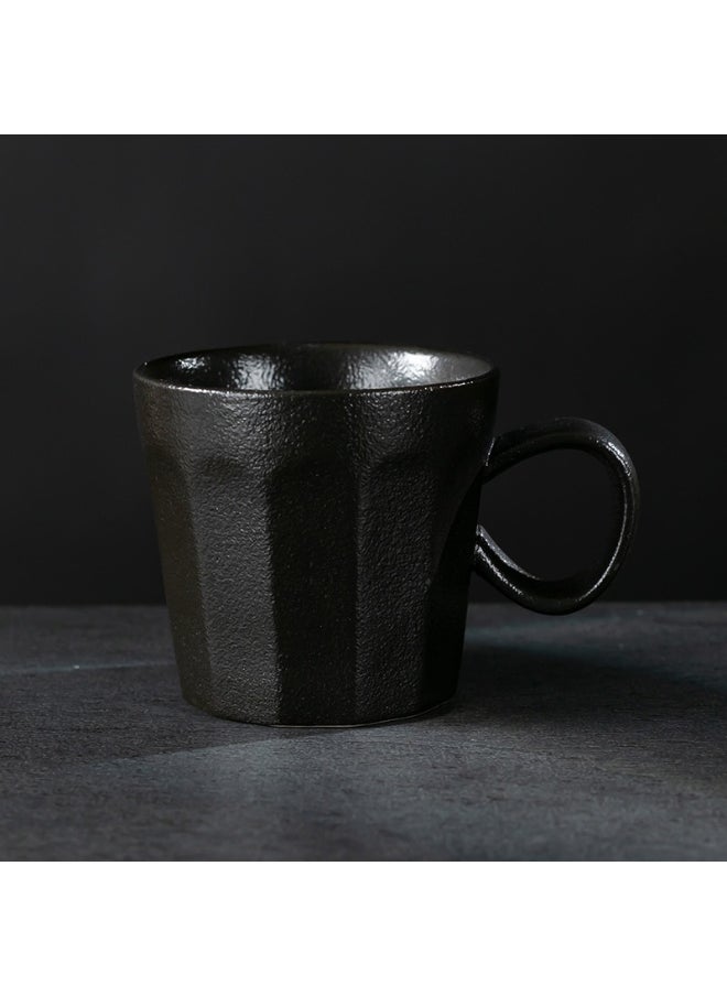 NIBEMINENT - Retro Creative Coarse Pottery Coffee Mug Niche Design Ceramic Kiln Tea Cup 180ml - Image 1