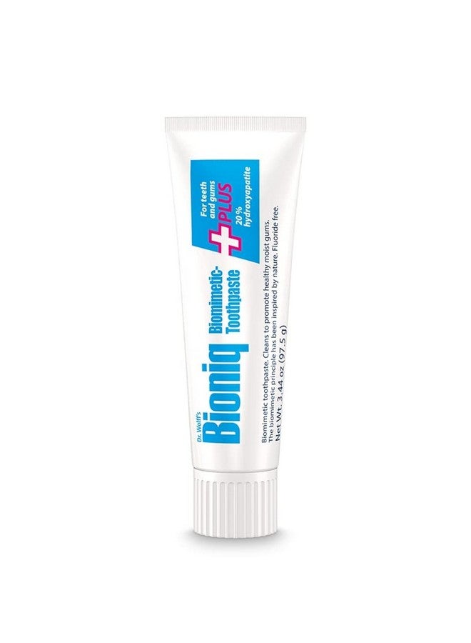 Bioniq Plus Biomimetic Toothpaste with 20 Percent Hydroxyapatite for Teeth and Gums, 3.44 Ounce - Image 1