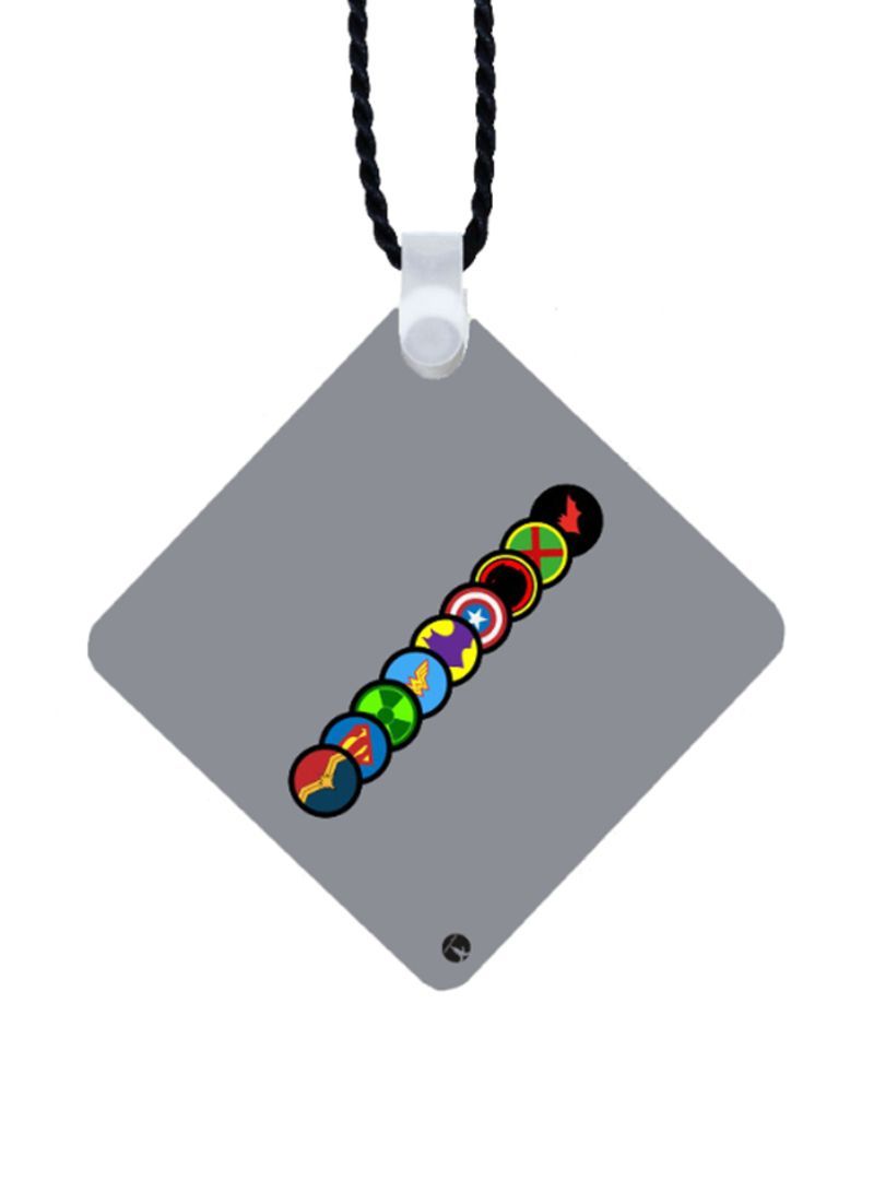 RKN Marvel Printed Car Mirror Pendant - Image 1