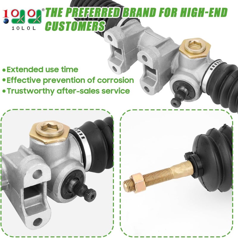10L0L Golf Cart Steering Gear Box Assembly for Yamaha G22 (2003-2007) Gas or Electric - Image 2
