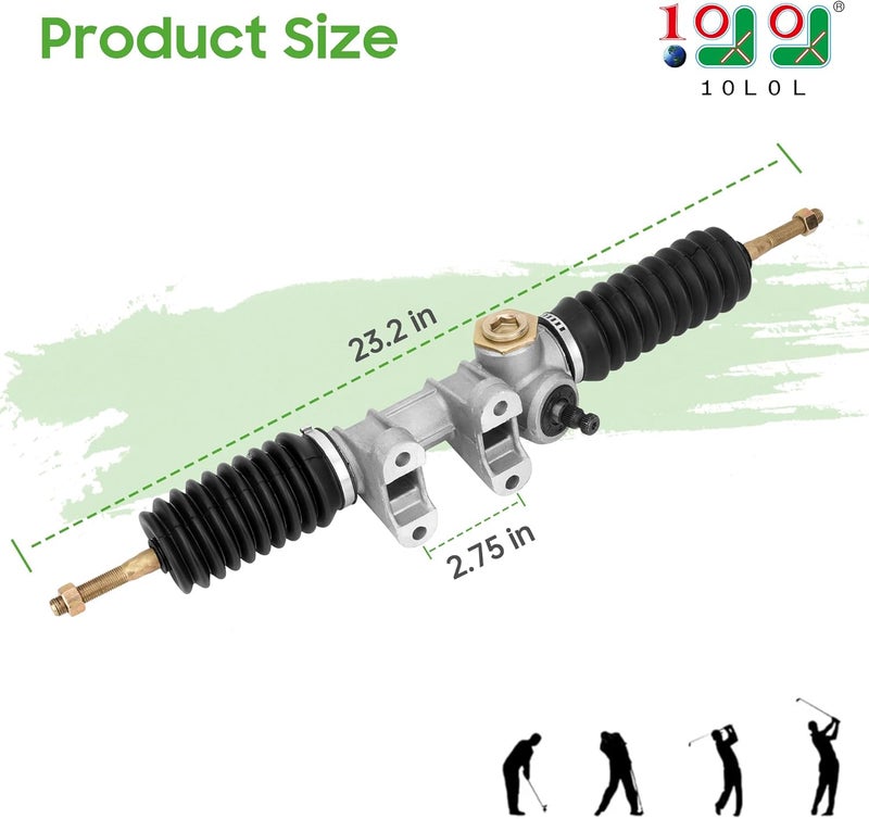 10L0L Golf Cart Steering Gear Box Assembly for Yamaha G22 (2003-2007) Gas or Electric - Image 5