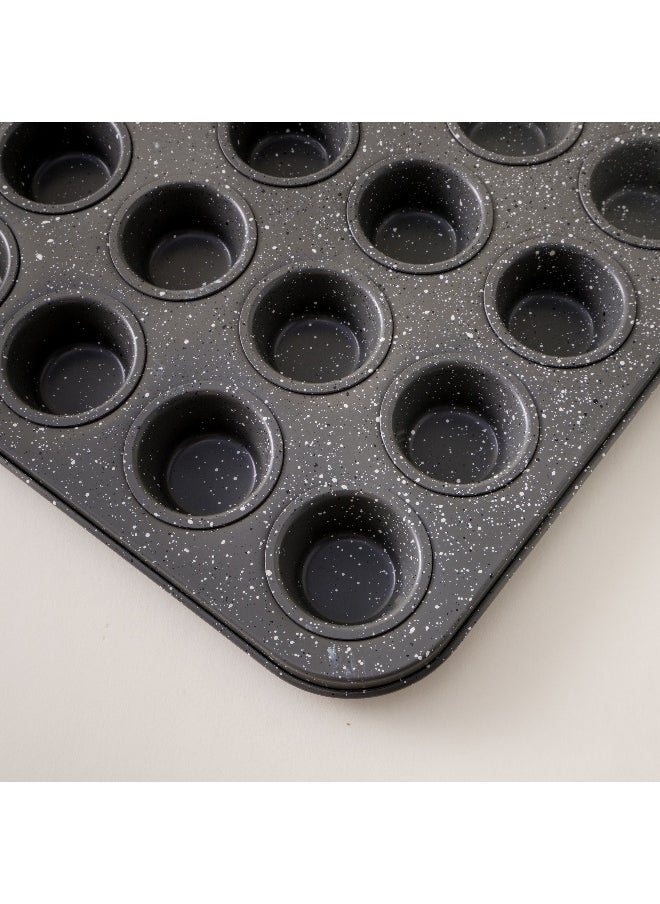 ALBERTO Alberto Muffin pan Gray Granite 24 Cups  - Image 1