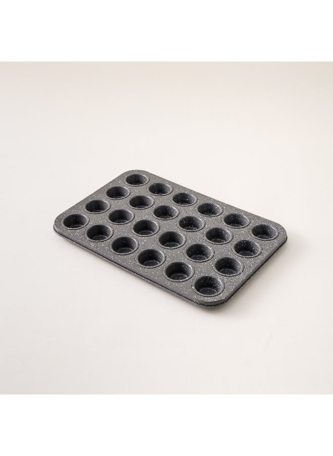 ALBERTO Alberto Muffin pan Gray Granite 24 Cups  - Image 3
