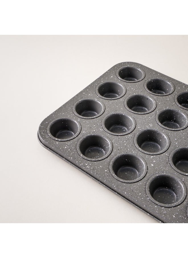 ALBERTO Alberto Muffin pan Gray Granite 24 Cups  - Image 2