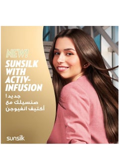 Sunsilk Serum Conditioner Hair Fall Solution Vitamin B3 Soy Protein And Castor Oil 340ml  - Image 2