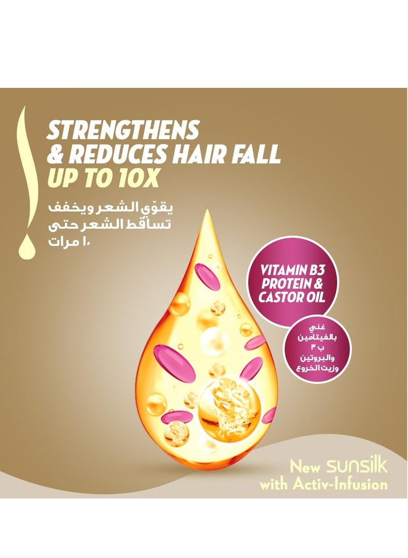 صانسيلك سيروم بلسم ومحلول لتساقط الشعر فيتامين ب3 وبروتين الصويا وزيت الخروع 340 مل - Image 3
