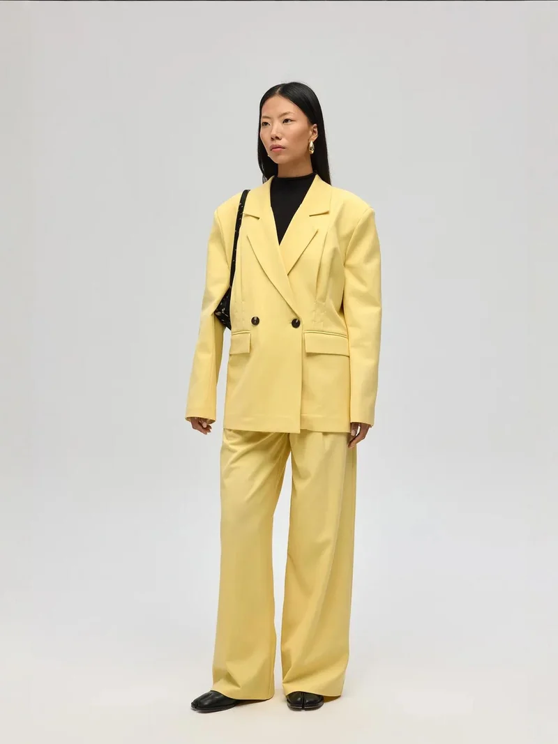 Mai Collection MAI STUDIOS Solvei Belt Detailed Pants
