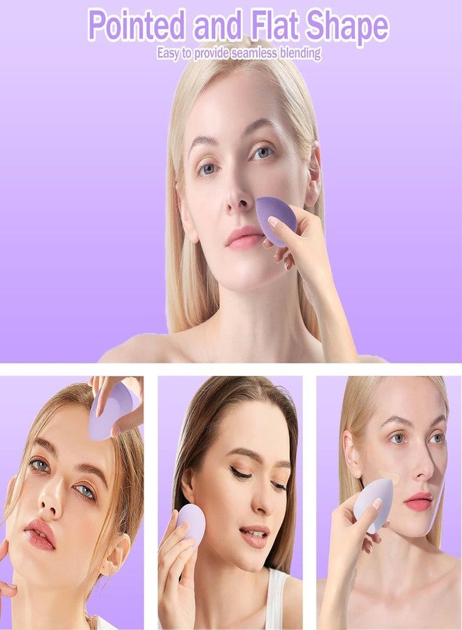 BH Studio Pro 15 pcs Makeup Sponge Blender Sponges for Liquid, Cream, and Powder, Make up sponges for foundation Powder Puff Face Triangle Face Makeup Puff Wet Dry Dual-Use - Multicoloured - Image 5