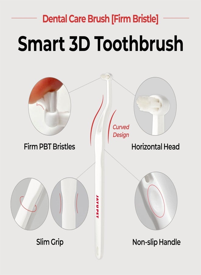 JAYU PET Dental Care Brush, Firm Bristles, 1ea - Image 4
