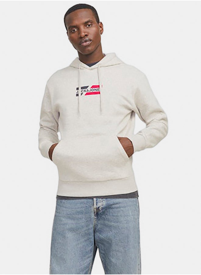 JACK & JONES - Jjecorp Graphic Sweat Hood Noos - Image 1