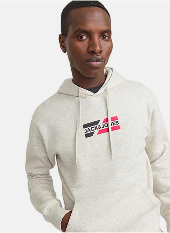 JACK & JONES - Jjecorp Graphic Sweat Hood Noos - Image 1