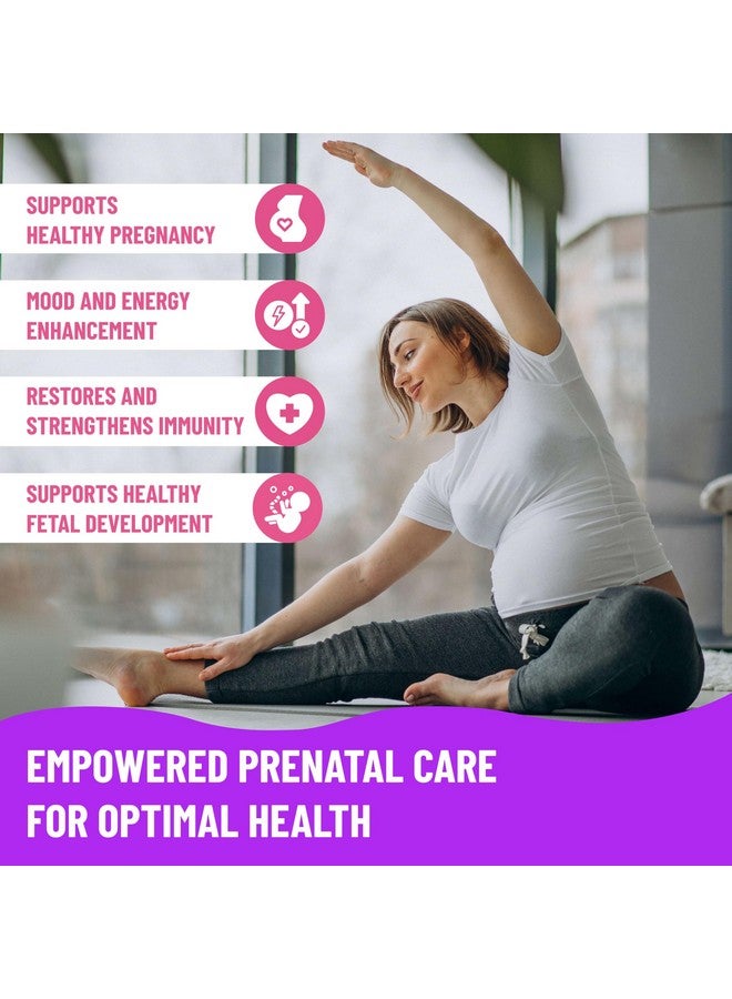 Mama's Select Prenatal Vitamins for Women - Allergen-Free, MTHFR Friendly, Methylated Folate & B Vitamins, Easy-to-Digest, Supports Fetal Development, Once Daily, Vegan, No Biotin - Image 4