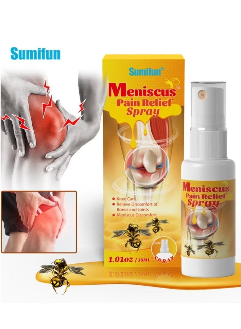 سوميفون بخاخ لتخفيف الألم بخلاصة سم النحل – يهدئ آلام العضلات والمفاصل للركبة والقدم وآلام الغضروف – بخاخ تدليك سريع المفعول للالتهاب - Image 5