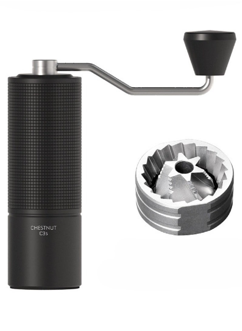 TIMEMORE - C3S Manual Coffee Grinder Solid Large Grain Condiment Grinder Settings Adjustable Multiple Grinding Modes Stainless Steel Non Slip Detachable Portable Suitable for Home Travel or Camping - Image 1