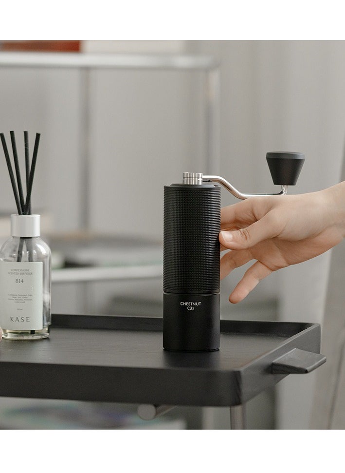 TIMEMORE - C3S Manual Coffee Grinder Solid Large Grain Condiment Grinder Settings Adjustable Multiple Grinding Modes Stainless Steel Non Slip Detachable Portable Suitable for Home Travel or Camping - Image 1