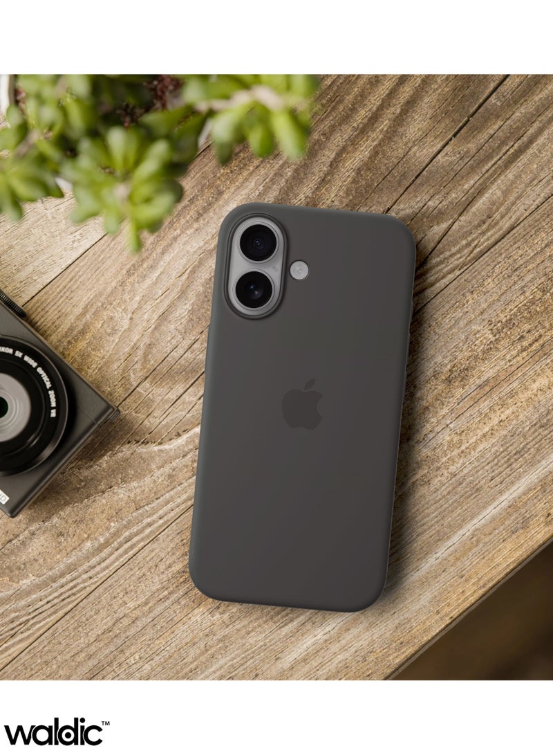 ولديك جراب فاخر لهاتف Apple iPhone 17 | غطاء سيليكون فاخر مصمم خصيصًا لهاتف Apple iPhone 17 | جراب Apple iPhone 17 مع حماية من الكاميرا والسقوط، غطاء خلفي رفيع واقٍ لهاتف Apple iPhone 17 - رمادي حجري - Image 5