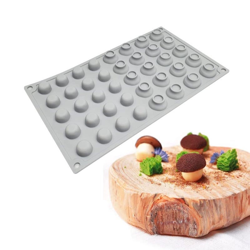 mostsom Silicone Mini Mushroom Candy Molds Non Stick Chocolate Gummy Mold Mushroom F