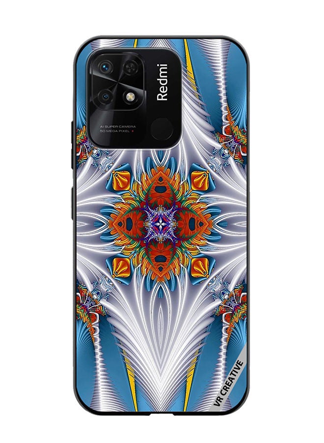 VR CREATIVE Protective Case Cover For Xiaomi Redmi 10C Abstract Design Multicolour - Image 1