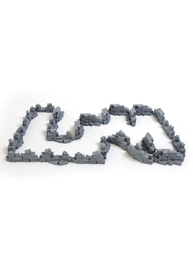 22 قطعة من حطام الجدران الحجرية المعيارية للزنازين، بمقياس 28 ملم، لمشاهد مصغرة لألعاب تقمص الأدوار - Image 4