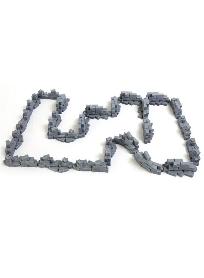 22 قطعة من حطام الجدران الحجرية المعيارية للزنازين، بمقياس 28 ملم، لمشاهد مصغرة لألعاب تقمص الأدوار - Image 1