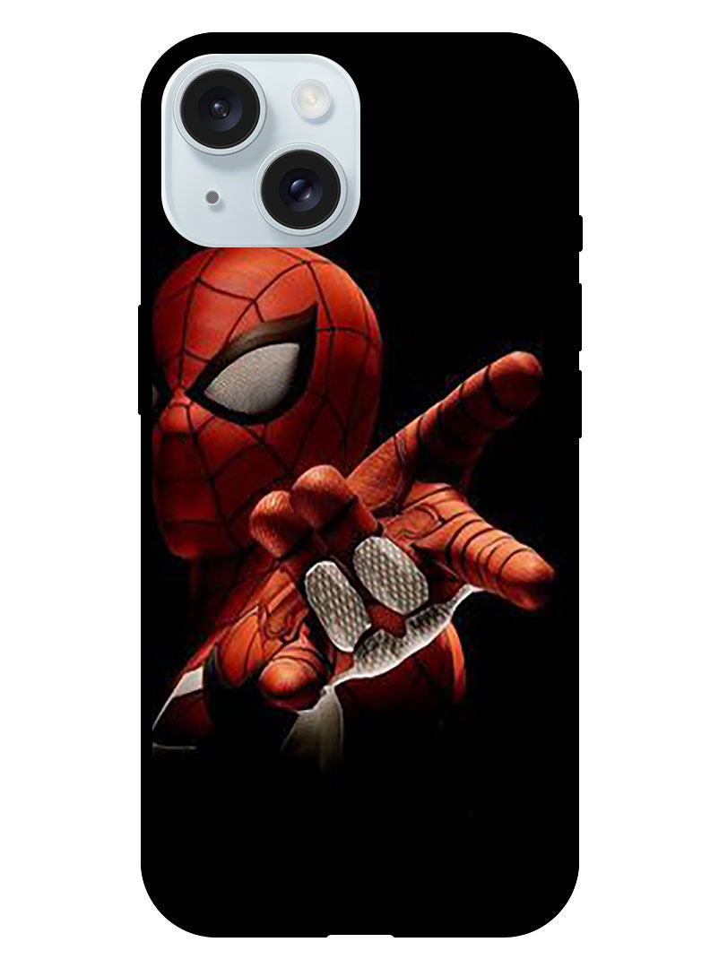 Protective Case Anti Scratch Shock Proof Bumper Cover For iPhone 15 Spider Wallpaper