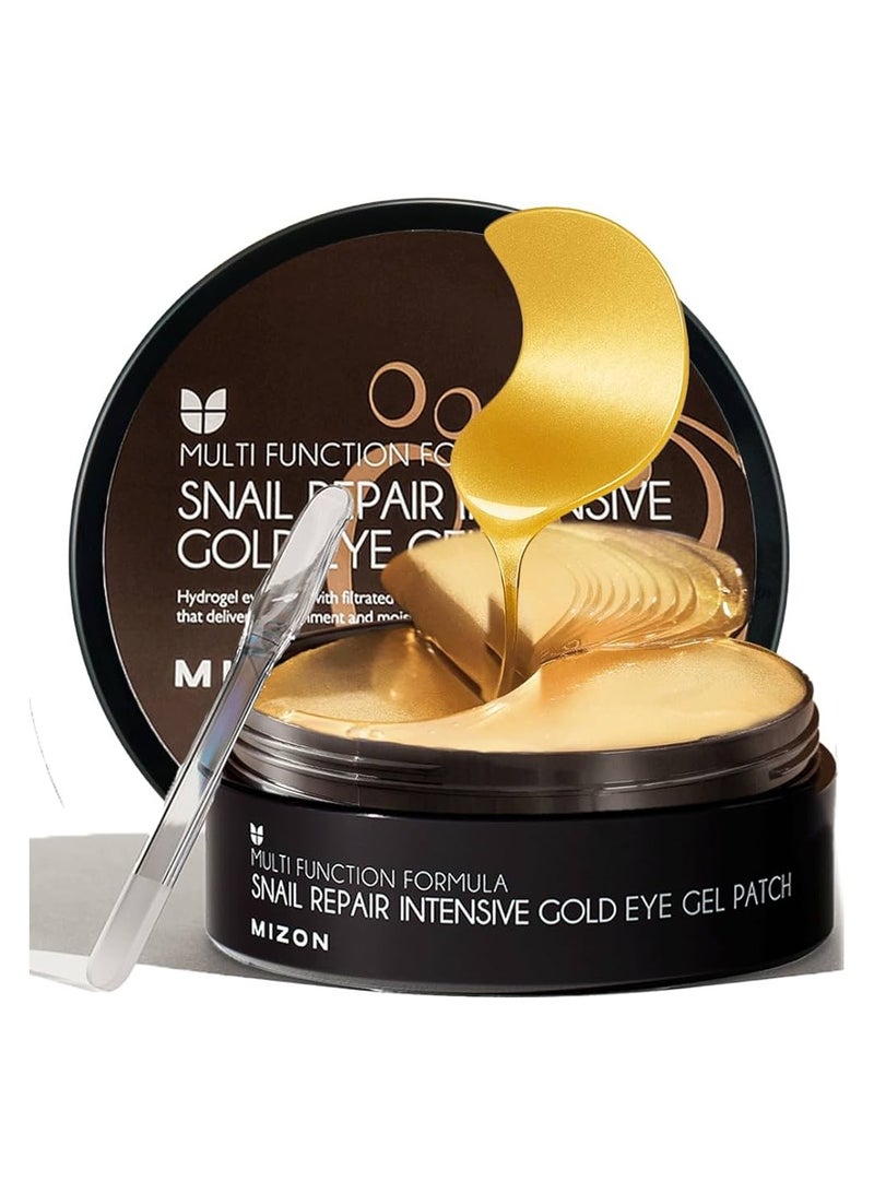 Mizon Snail Repair Intensive Gold Eye Gel Patch 60units - Image 4