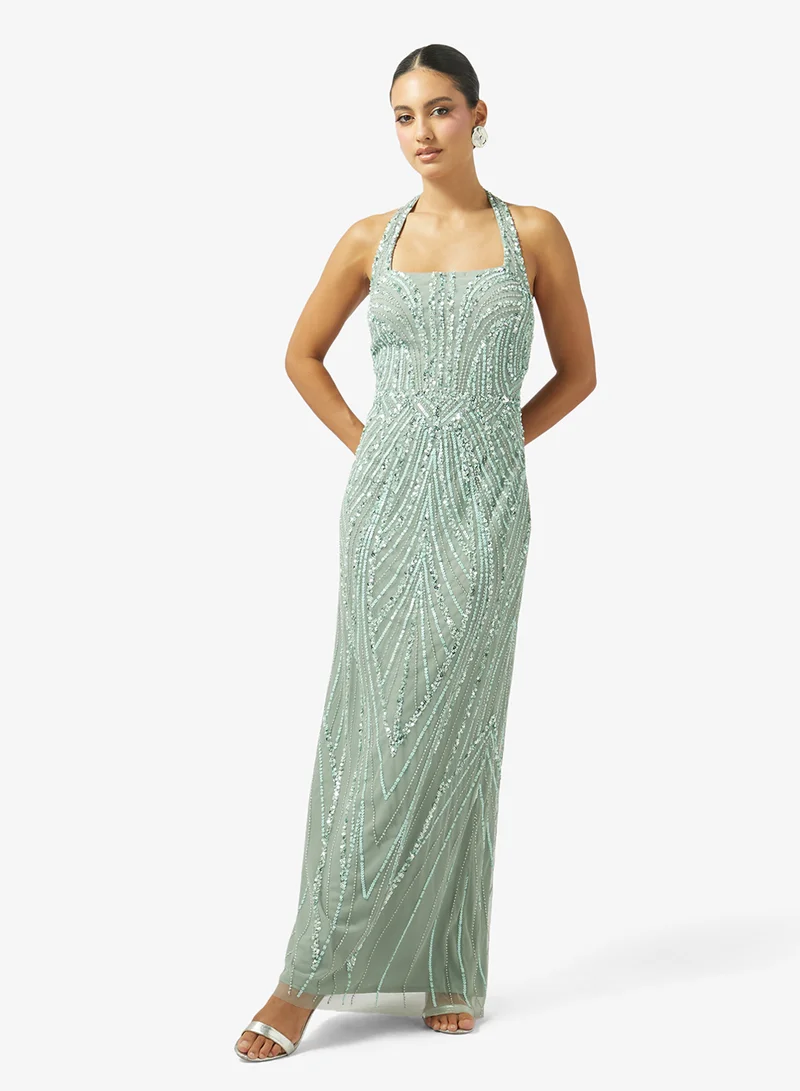 Embellished Evening Dress