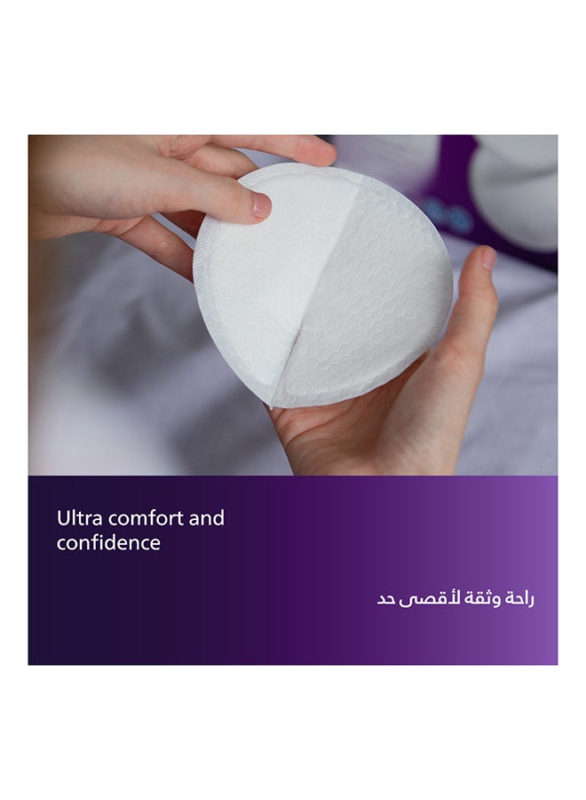 Philips Avent 24 - Pieces Maximum Comfort Disposable Breast Pads For Women - White - Image 3