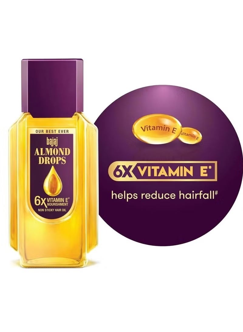 Bajaj Hair Oil with Almond Drops 200ml - Image 4