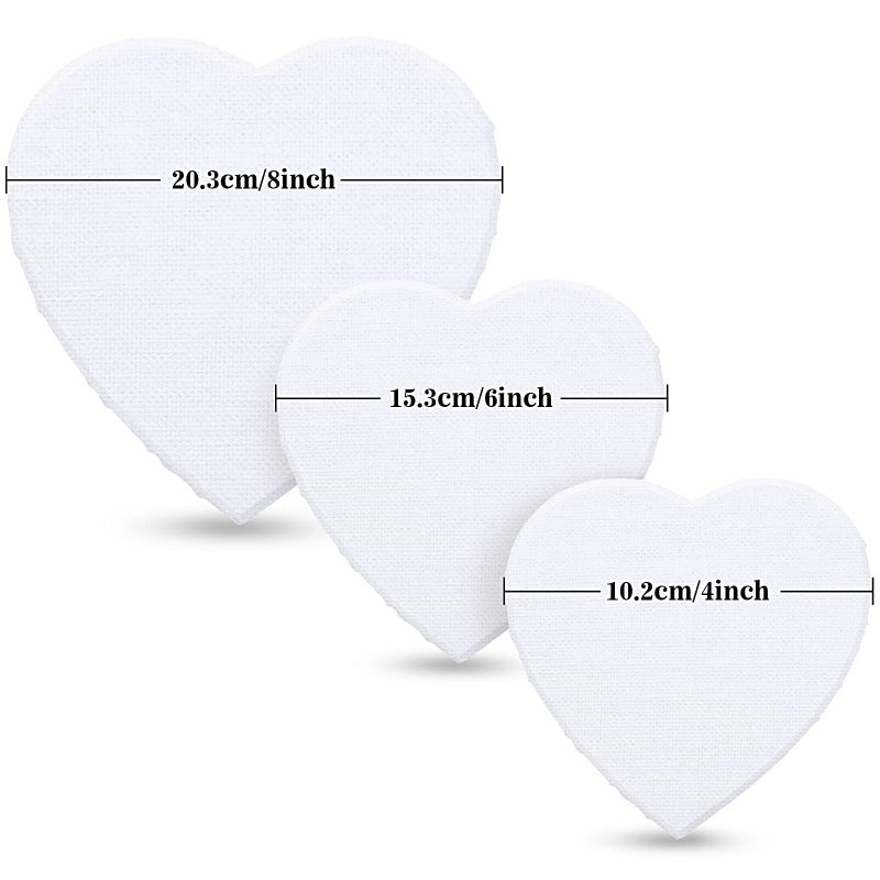 URBAN BOX Canvas Boards for Painting,White Blank Stretched Canvas Boards for Oil or Acrylic Painting,Artist White Cotton Canvas Board,Kit DIY Gift for Kids Artist Painters Beginners (Pack of 3) - Image 2