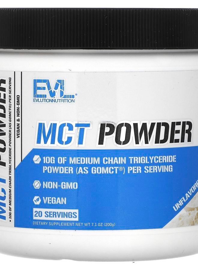 EVLUTION NUTRITION MCT Powder Unflavored 7.1 oz (200 g)