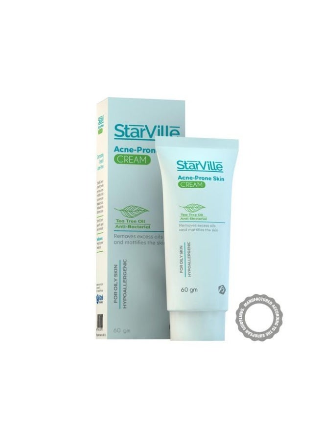 كريم ستارفيل للبشرة المعرضة لحب الشباب 60 جم بزيت شجرة الشاي