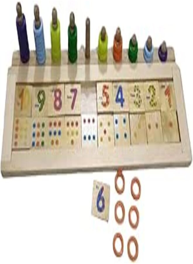 Al Safwa Al Safwa R13-5 Wooden Counter 2 Tier Multi Color 