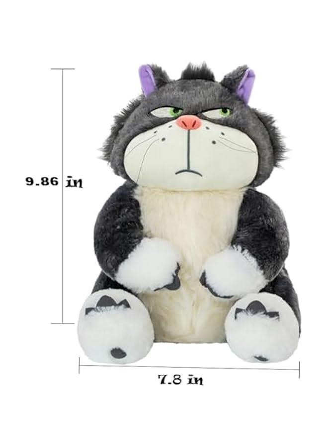Cute Angry Cat Plush Cartoon Kawaii Cat Plush Ugly Cat Stuffed Animal Birthday Gift for Boys Girls,9.86inch, Gray - Image 5