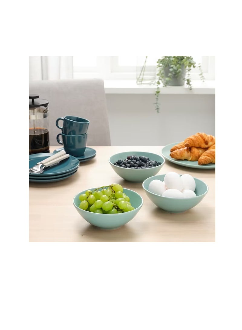 سلطانية، فيروزي مات فاتح 16 سم - Image 2