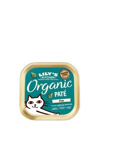 Lily's Lily's Kitchen Organic Fish Dinner Wet Cat Food 85 g  - Image 2