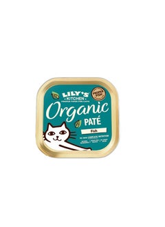 Lily's Lily's Kitchen Organic Fish Dinner Wet Cat Food 85 g  - Image 3