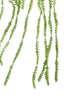 Eikaebana Flower Shop Eikaebana Flower Shop 1 Pc Artificial Plant Leaf Hangings for Decoration Living Room Indoor Table Centerpiece Home Decor Wedding Decoration Party Events Green  - Image 4