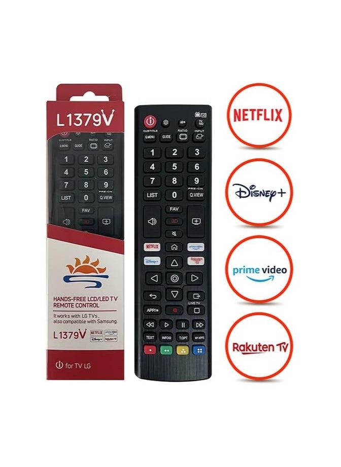 Neo Classic Replacement Remote control for LG Smart Tv LG1379V  - Image 2