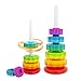 BYFWH Baby Spin Stack Toy Premium Stacking Toys for Kids Spinning Stacking Toy for Babies and Toddlers Educational Toddler Learning ToyAutism Spin Stack ToysRainbow Spinning Wheel Toys - Image 2