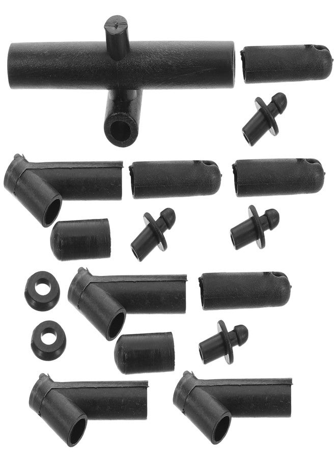 ORFOFE 9Pcs Kite Rod Connector Kit for Easy Assembly and Repair Plastic Parts for Improved Flight Versatile Replacement Connectors for Kite Projects at Beach and Park - Image 1