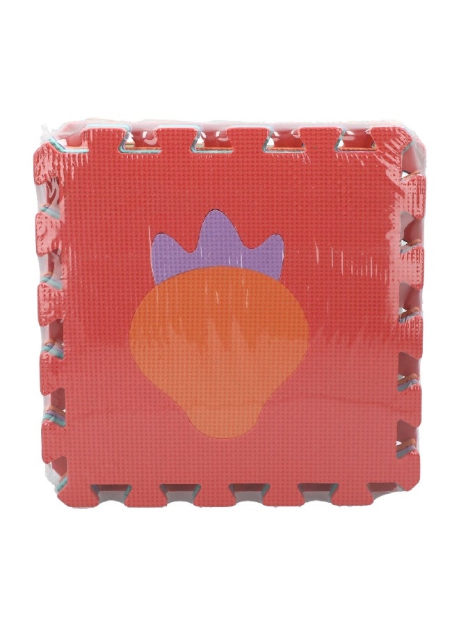 سولكس 41224-SCO إيفا طقم سجادة أحجية الفواكه 9 قطع متعدد الألوان 31.9 × 35.8 × 11.16 سم ‎ - Image 1